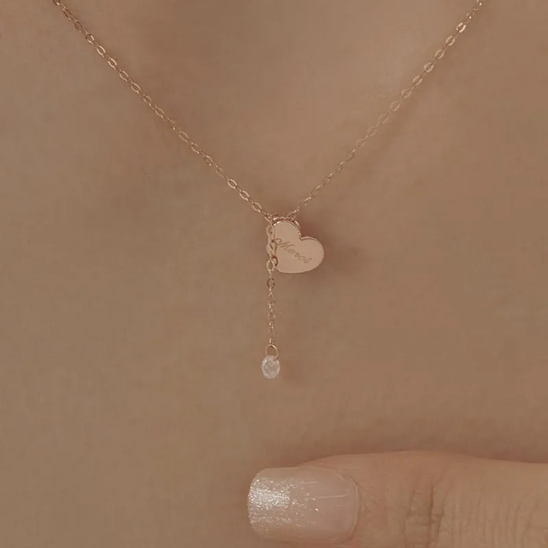 [14K Gold] Merci Necklace