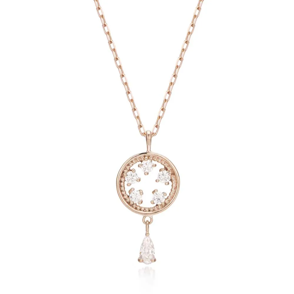 [14K Gold] Prism Necklace
