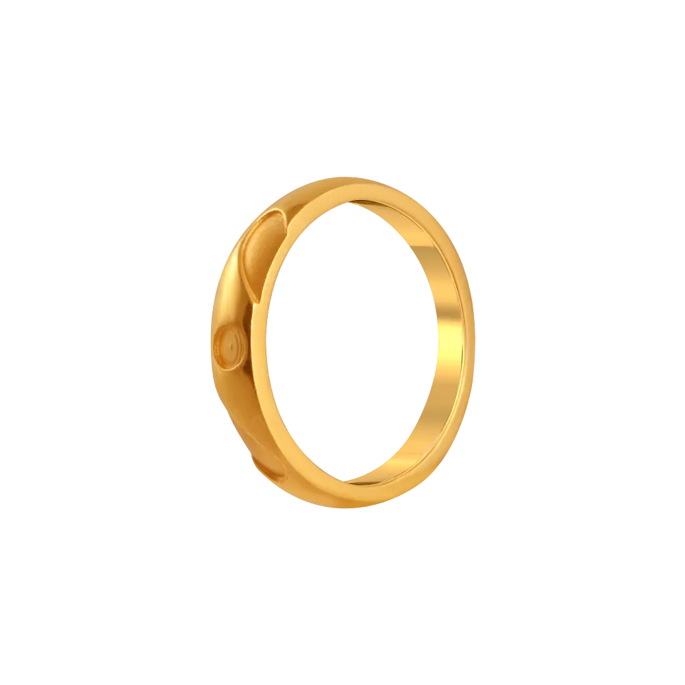 22k Multi-hearted Bejewelled Gold Rings From Goldlites Collection