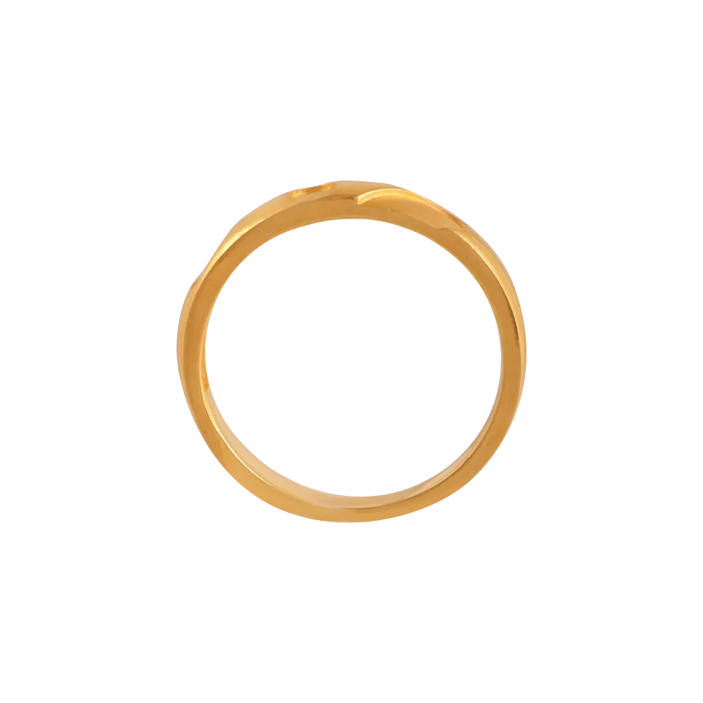 22k Multi-hearted Bejewelled Gold Rings From Goldlites Collection