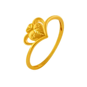 22KT Yellow Gold Ring For Women