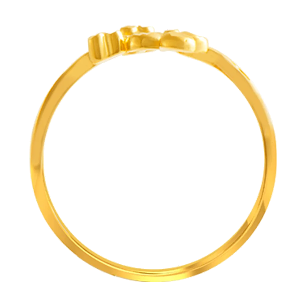 22KT Yellow Gold Ring For Women