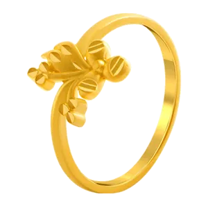 22KT Yellow Gold Ring For Women