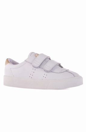 2843 Kids Club S Straps Leather White sale today refrigerator sale