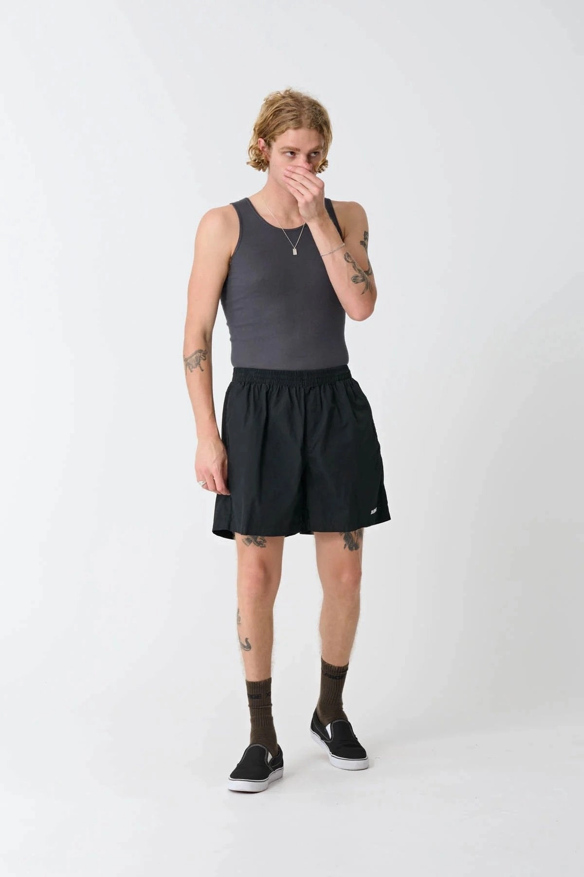 91 Stock Beachshort Black sale fish