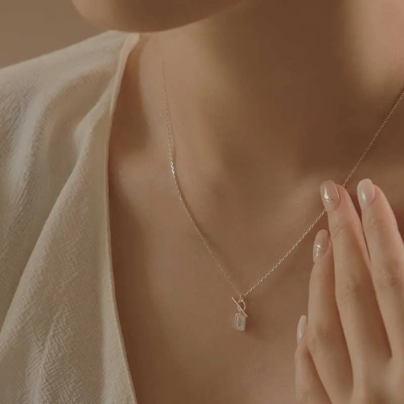 [925 Silver] Rising Necklace