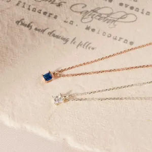 [925 Silver] Shine Modern Necklace