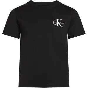 Acclaimed Calvin Klein Ck Black Chest Monologo Ss T-Shirt Elite