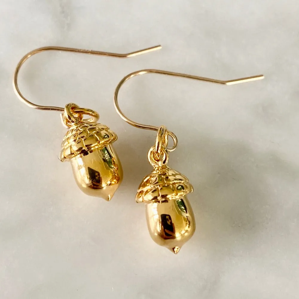 Acorn Drop Earrings