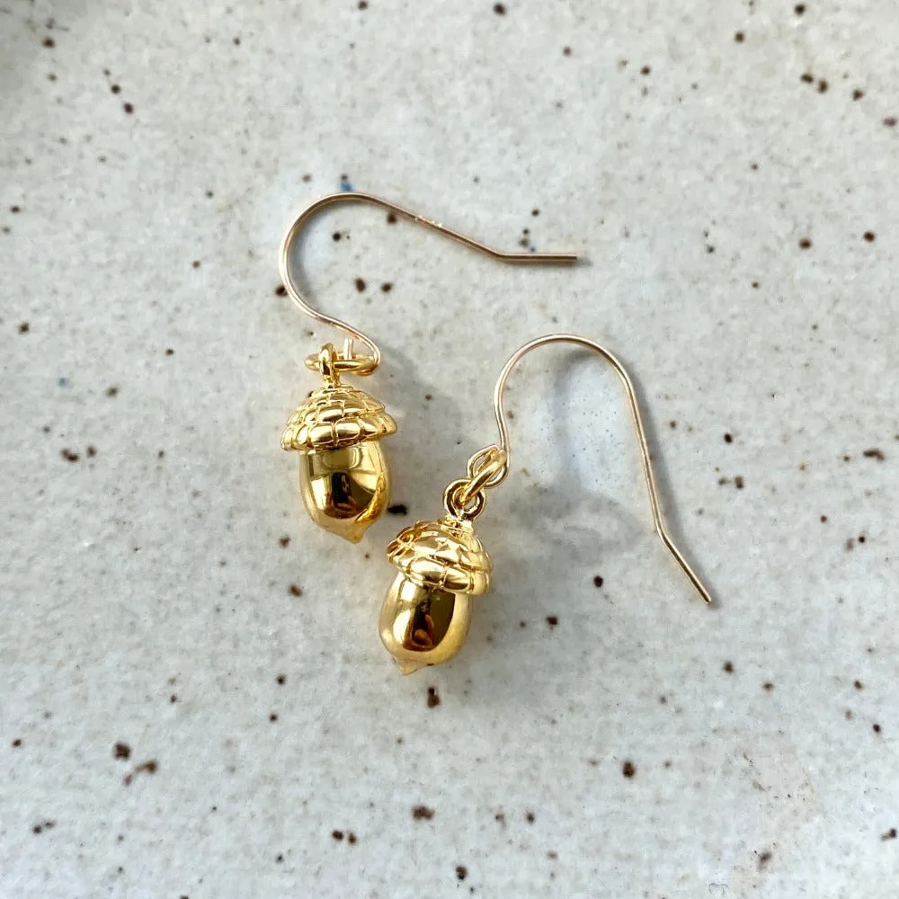 Acorn Drop Earrings