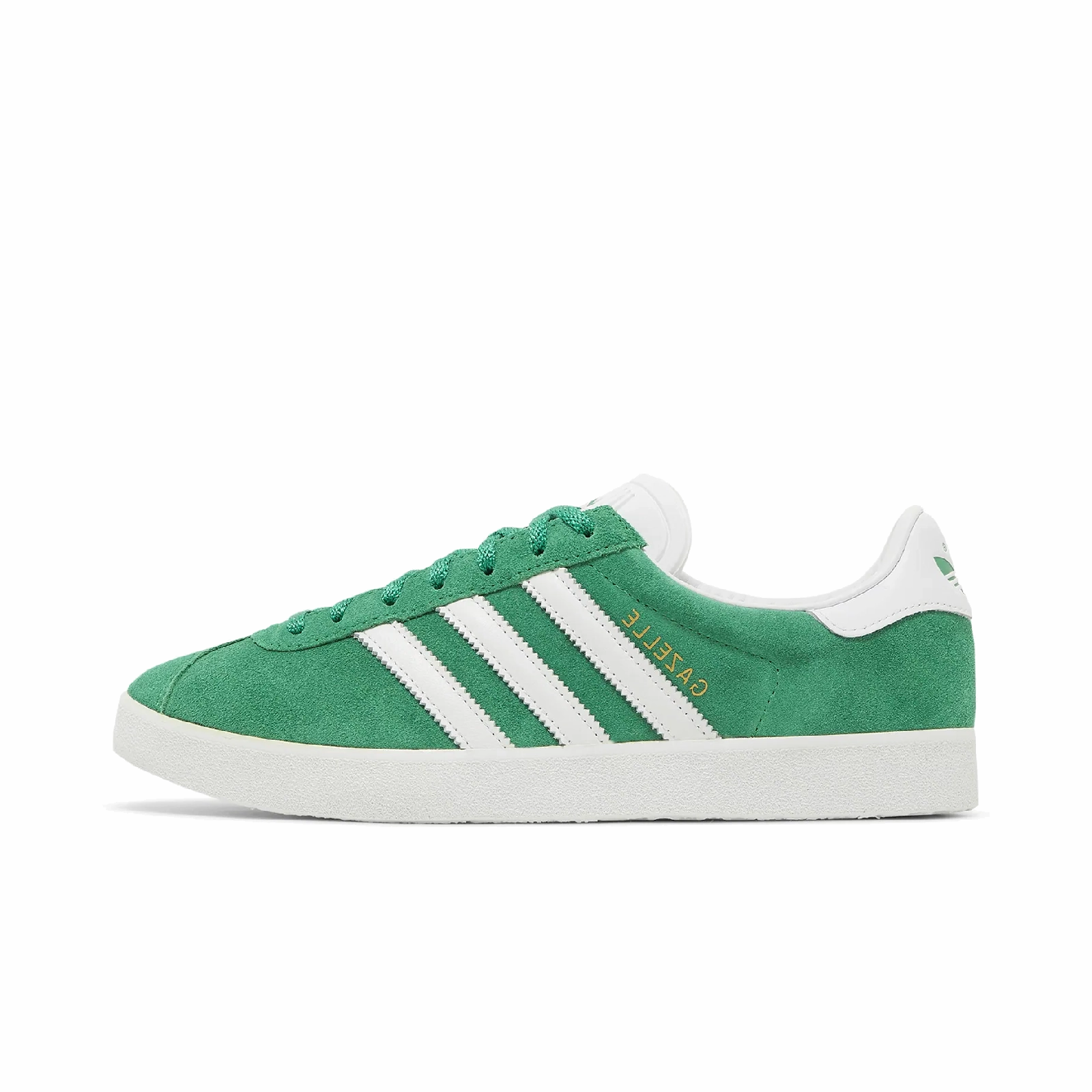 adidas Gazelle 85 Green White Gold Metallic Refined elegance Timeless luxury