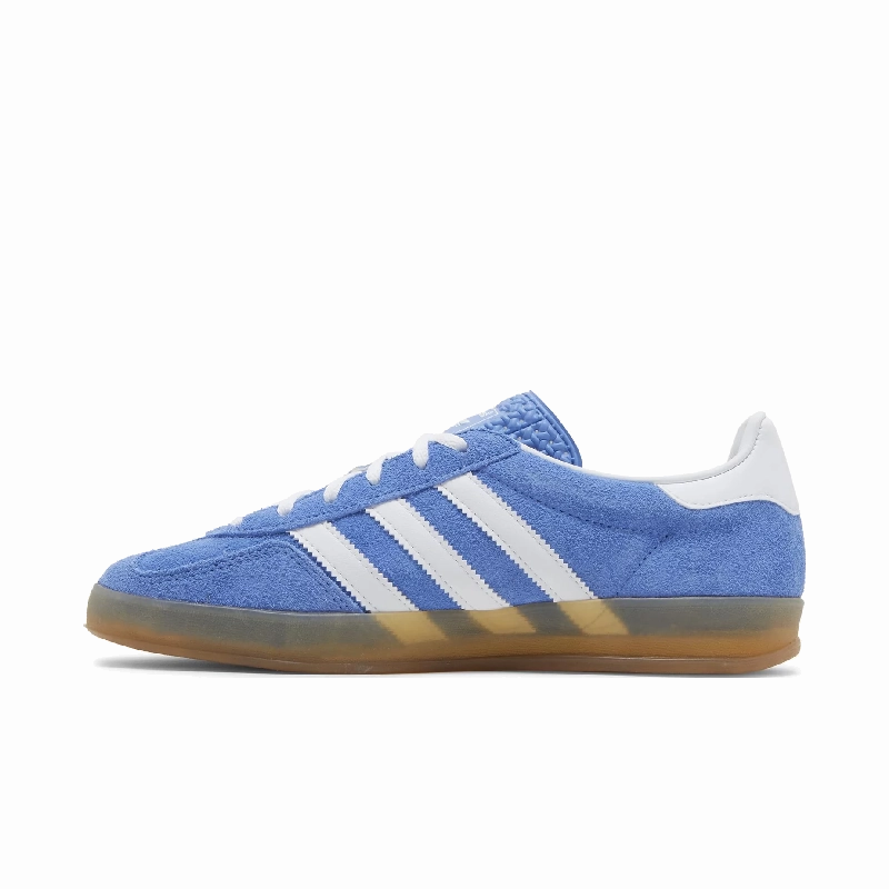 adidas Gazelle Indoor Blue Fusion Gum (Women's) Artistic details Designer craftsmanship