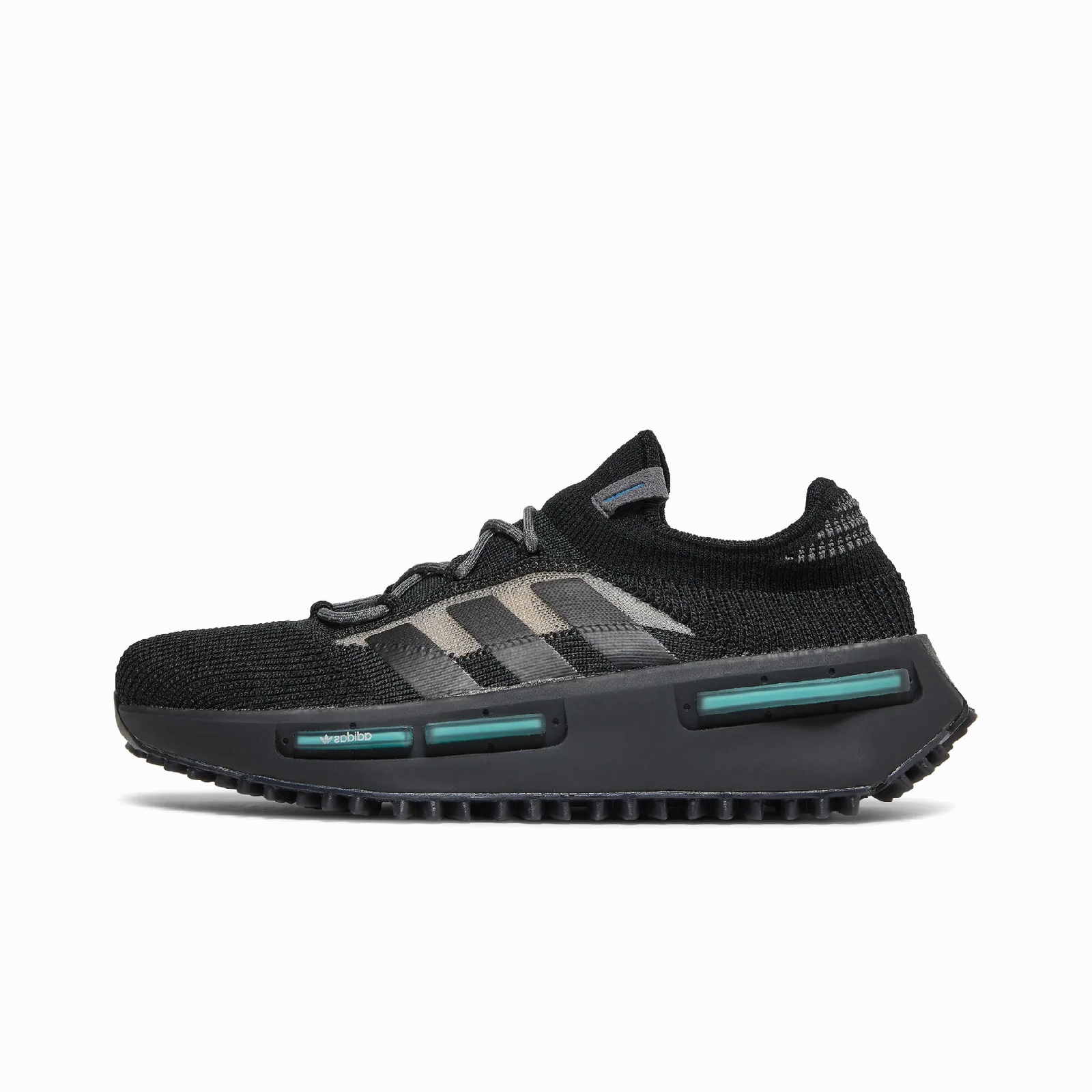 adidas NMD S1 Black Altered Blue Designer essentials Modern luxury