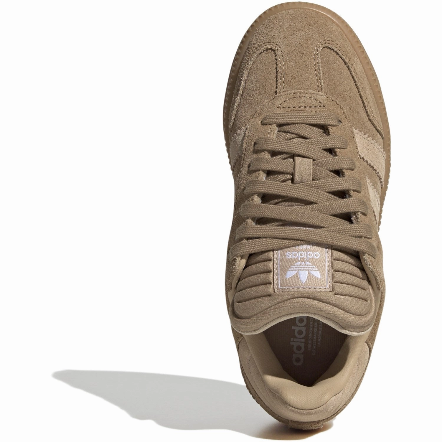 adidas Originals Cardboard Magic Beige Gum3 Samba Xlg J Sneakers Moccasins