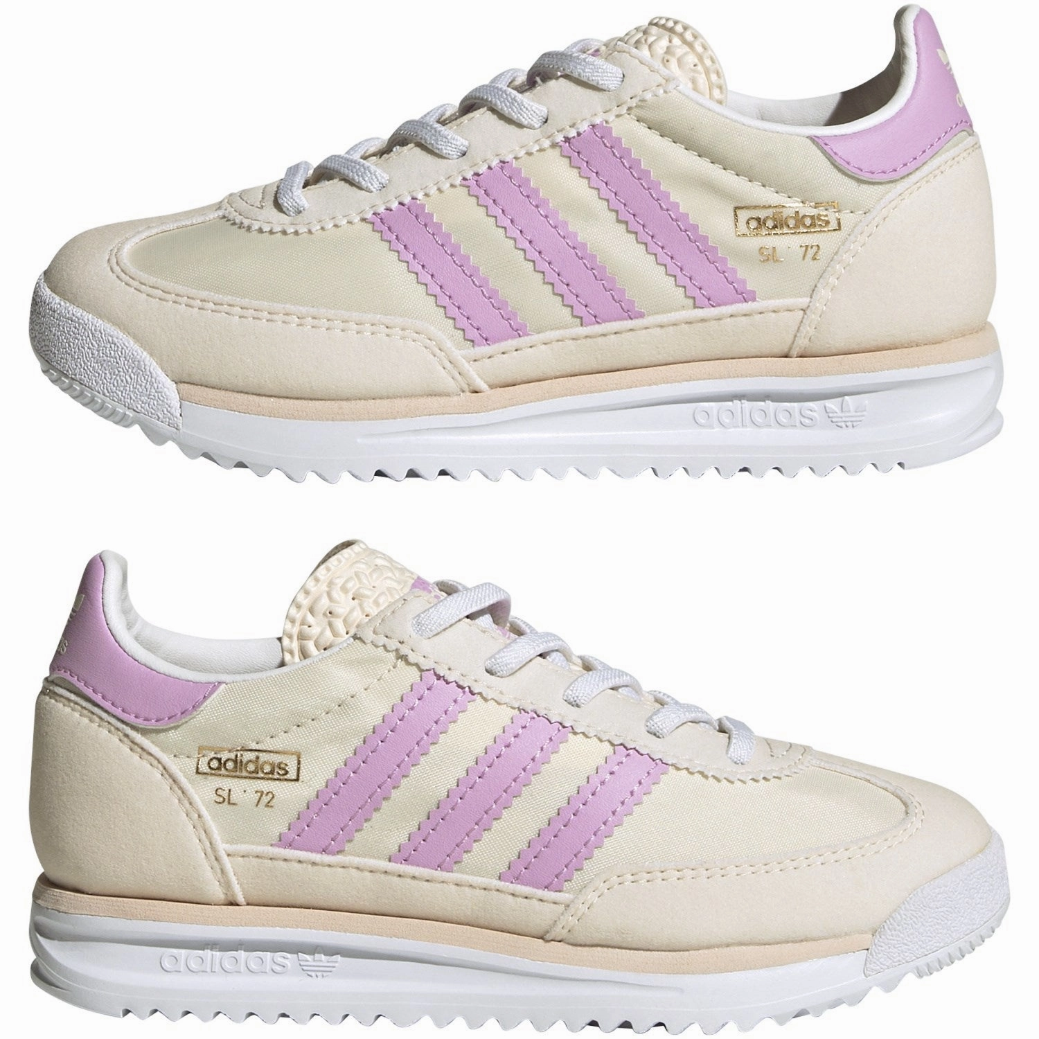 adidas Originals Chalk White/Bliss Lilac/Wonder White Sl 72 Rs El C Sneakers Pointe shoes