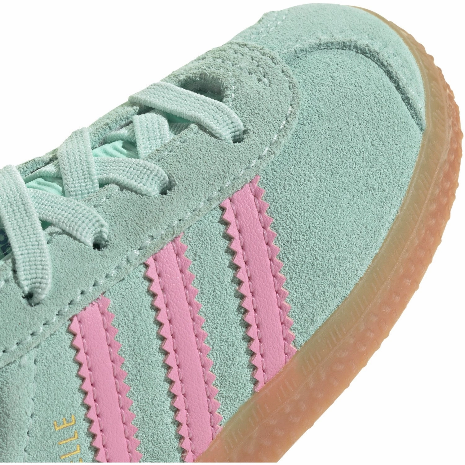 adidas Originals Clear Mint/Bliss Pink/Bright Blue Gazelle Cf El I Sneakers Premium shoes