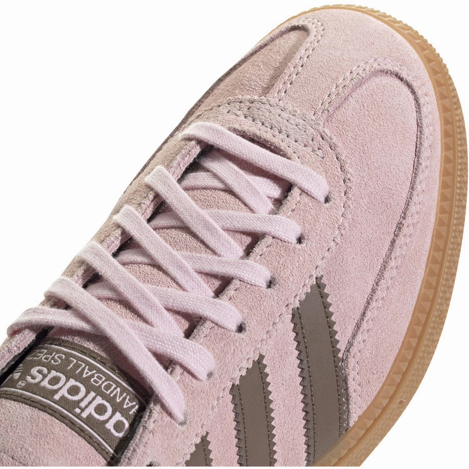 adidas Originals Clear Pink/Earth Strata/Gum 3 Handball Spezial J Sneakers Wedding shoes