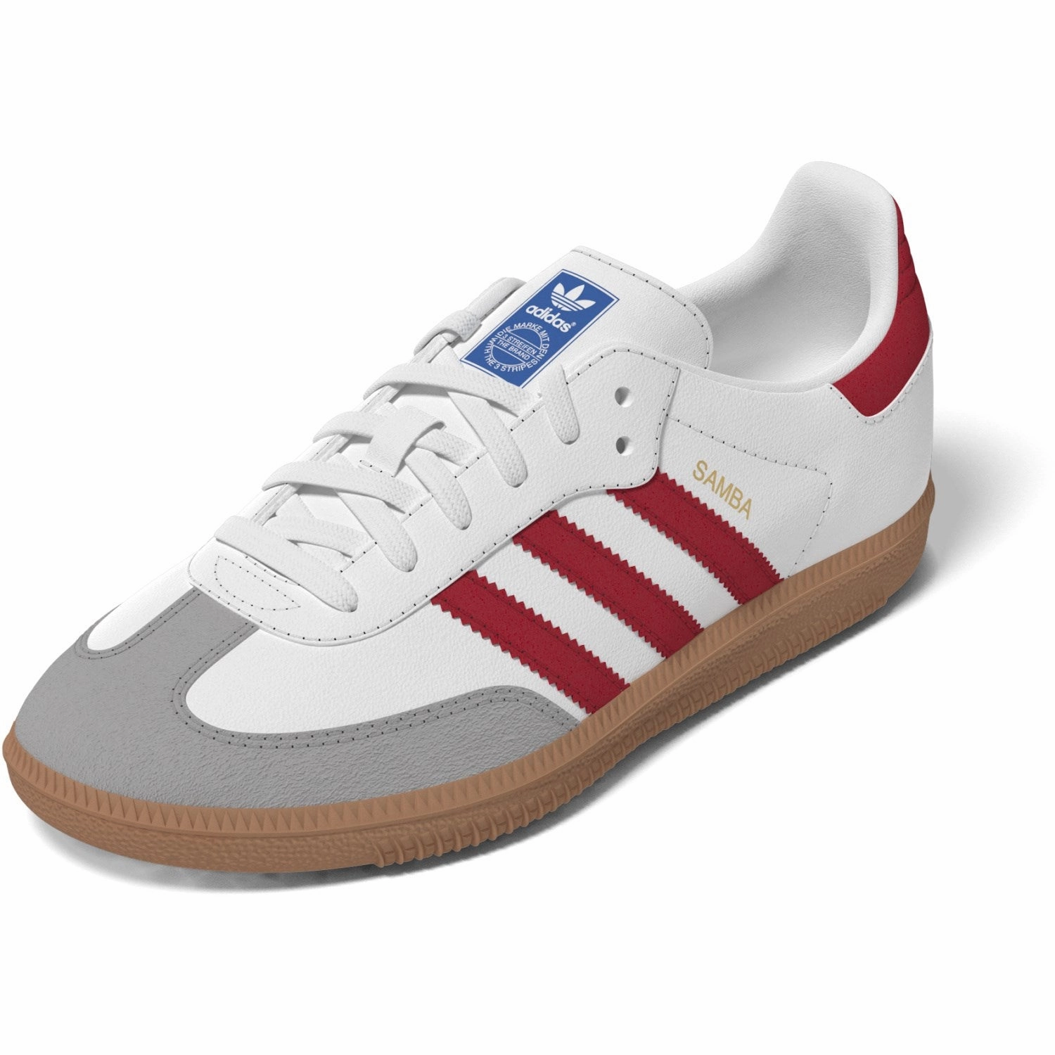 adidas Originals Cloud White/Collegred/Gum3 Samba Og C Sneakers Trail shoes