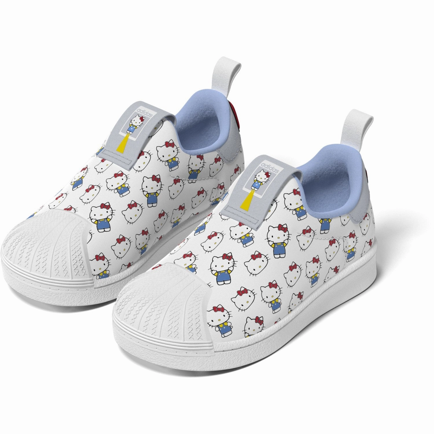 adidas Originals Cloud White/Halo Blue/Glow Blue Superstar 360 I Sneakers Flats