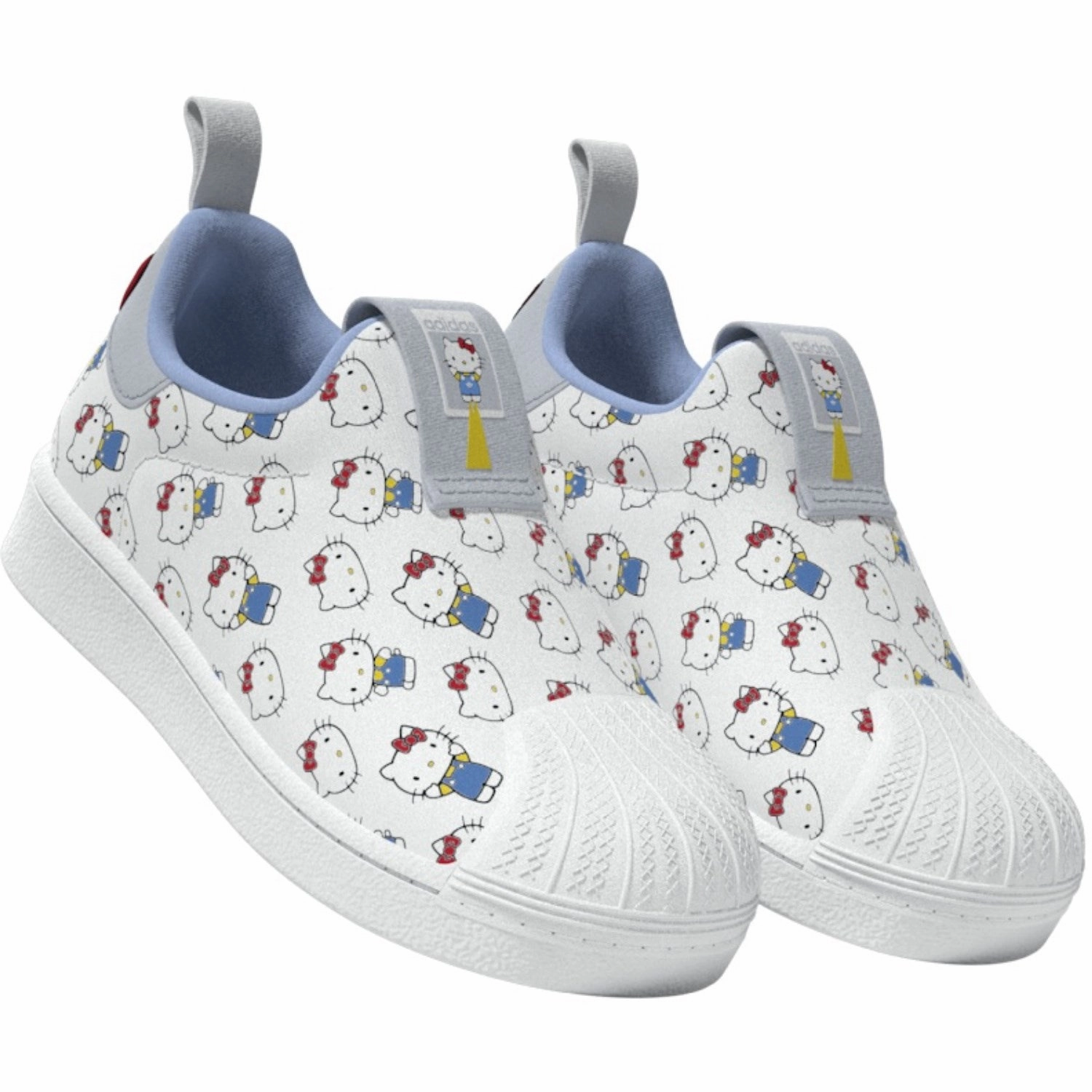 adidas Originals Cloud White/Halo Blue/Glow Blue Superstar 360 I Sneakers Flats
