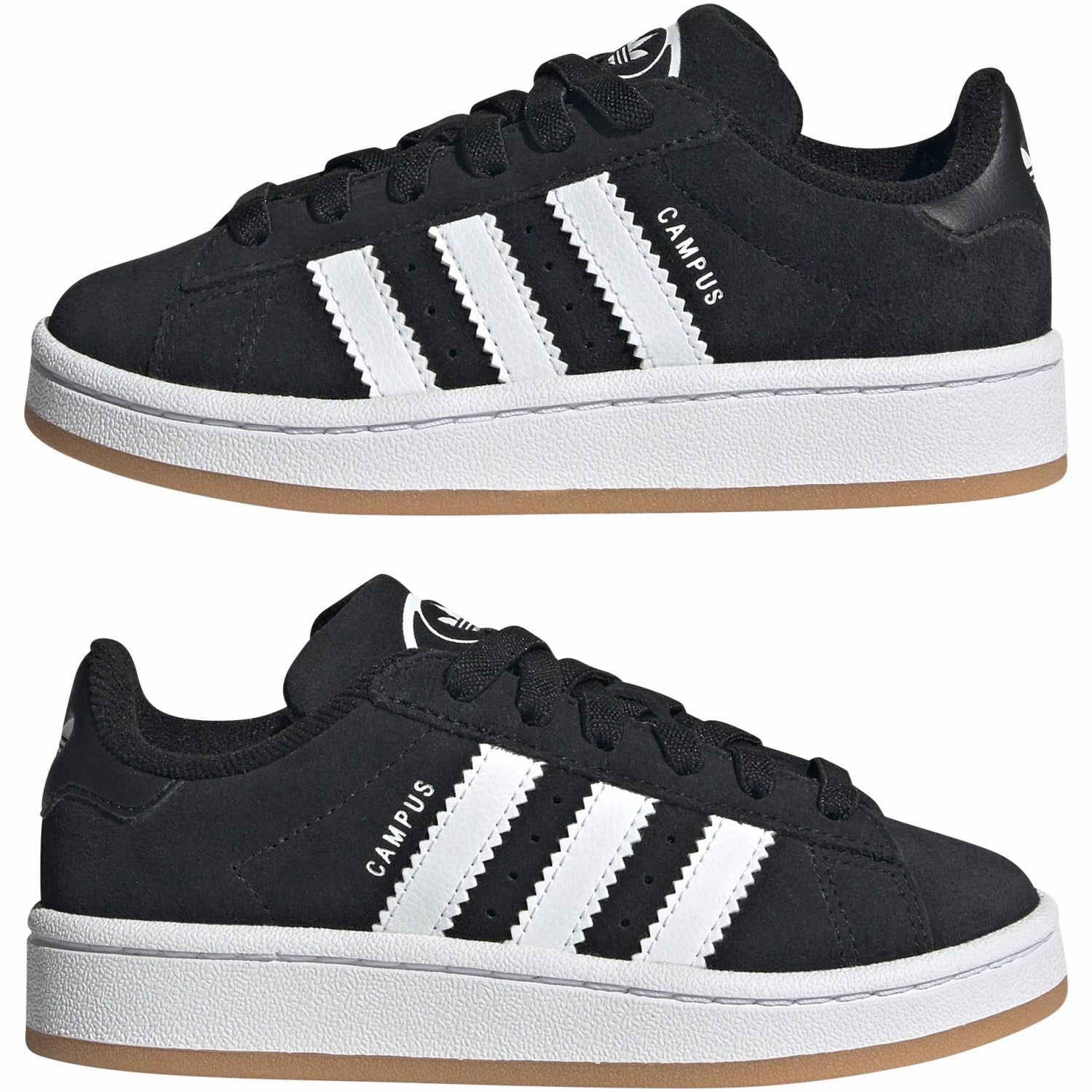 adidas Originals Core Black/Cloud White/Gum2 Campus 00S El C Sneakers Dance shoes