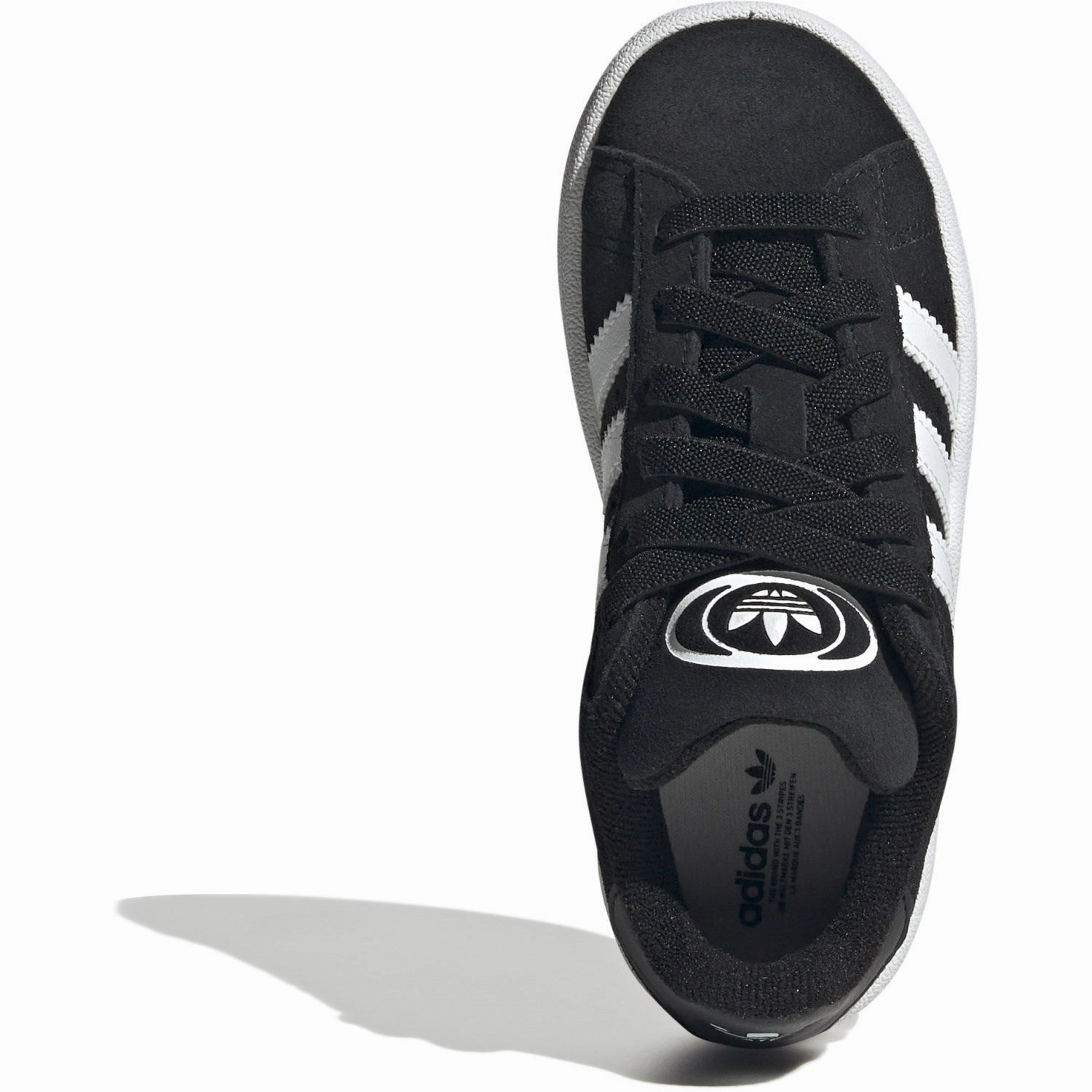 adidas Originals Core Black/Cloud White/Gum2 Campus 00S El C Sneakers Dance shoes