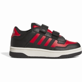 adidas Originals Core Black/Collegiate Red/Core White Rapid Court Cf C Sneakers Metallic shoes Suede shoes