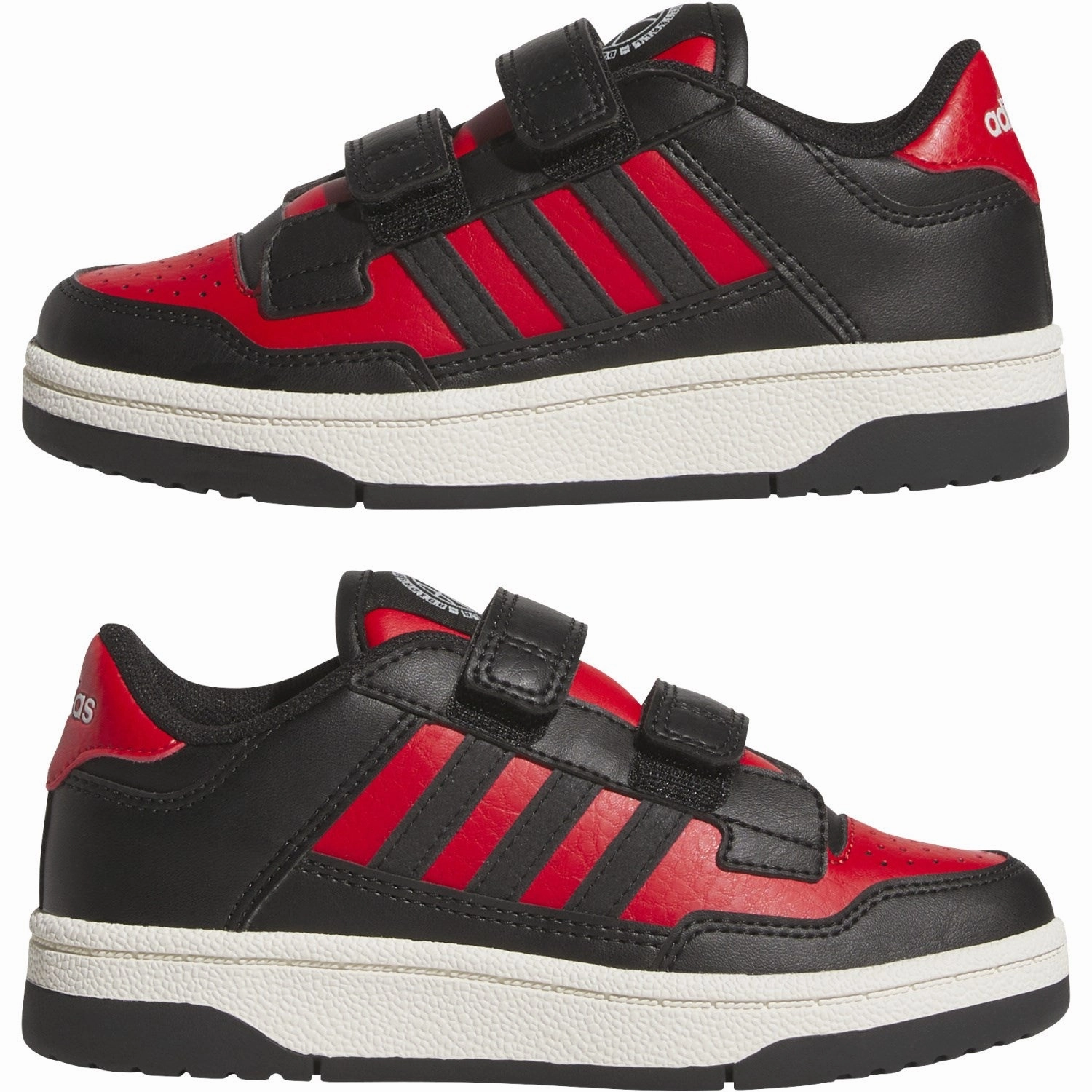 adidas Originals Core Black/Collegiate Red/Core White Rapid Court Cf C Sneakers Metallic shoes
