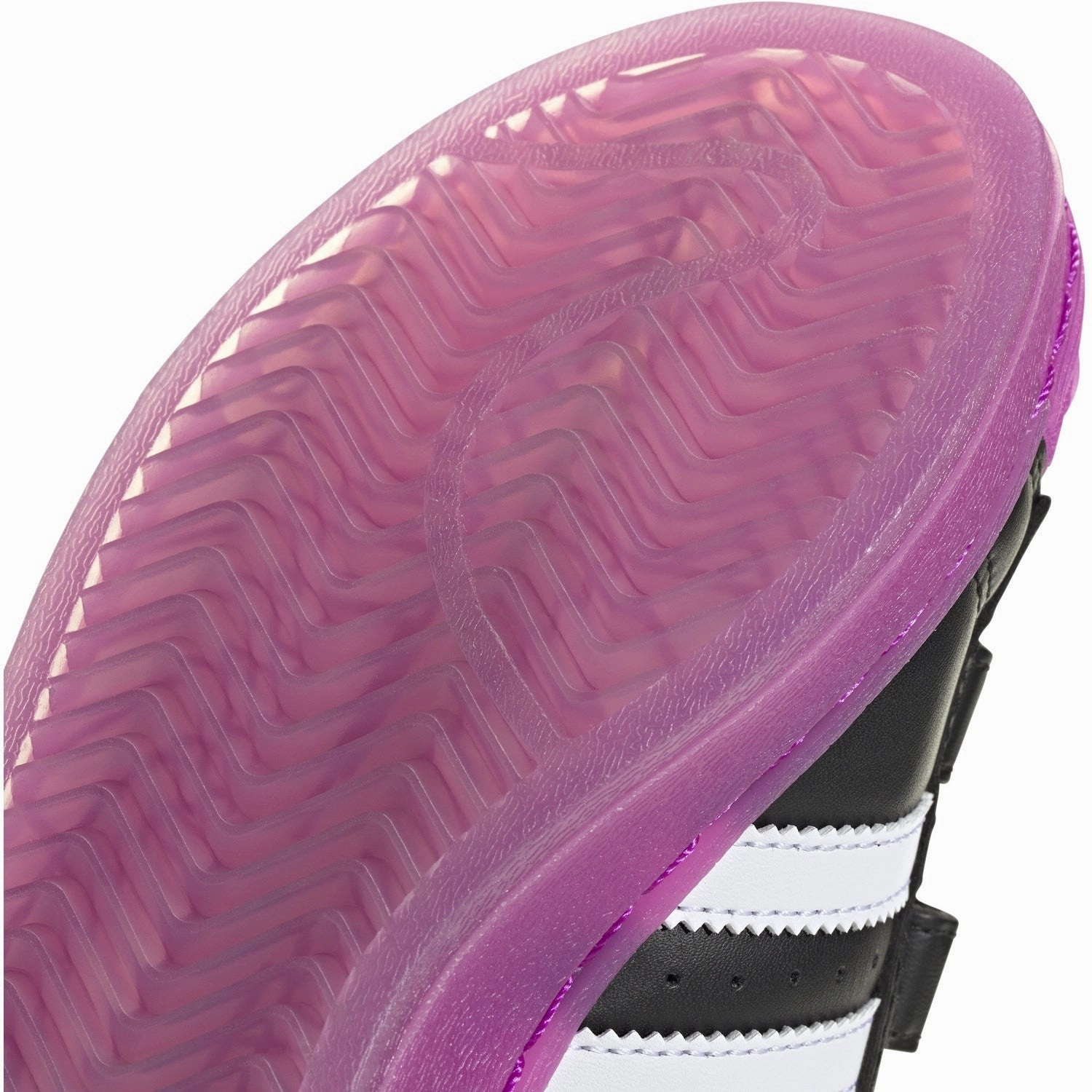 adidas Originals Core Black/Purbur/Cloud White Superstar Led Lights Cf C Sneakers Mules