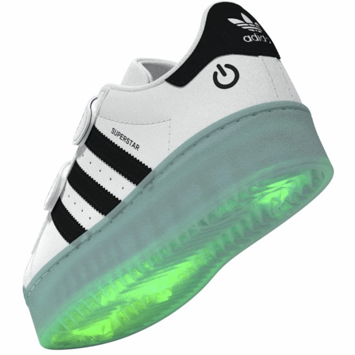 adidas Originals Core White/Seflaq/Core Black Superstar Led Lights Cf I Sneakers Outdoor shoes