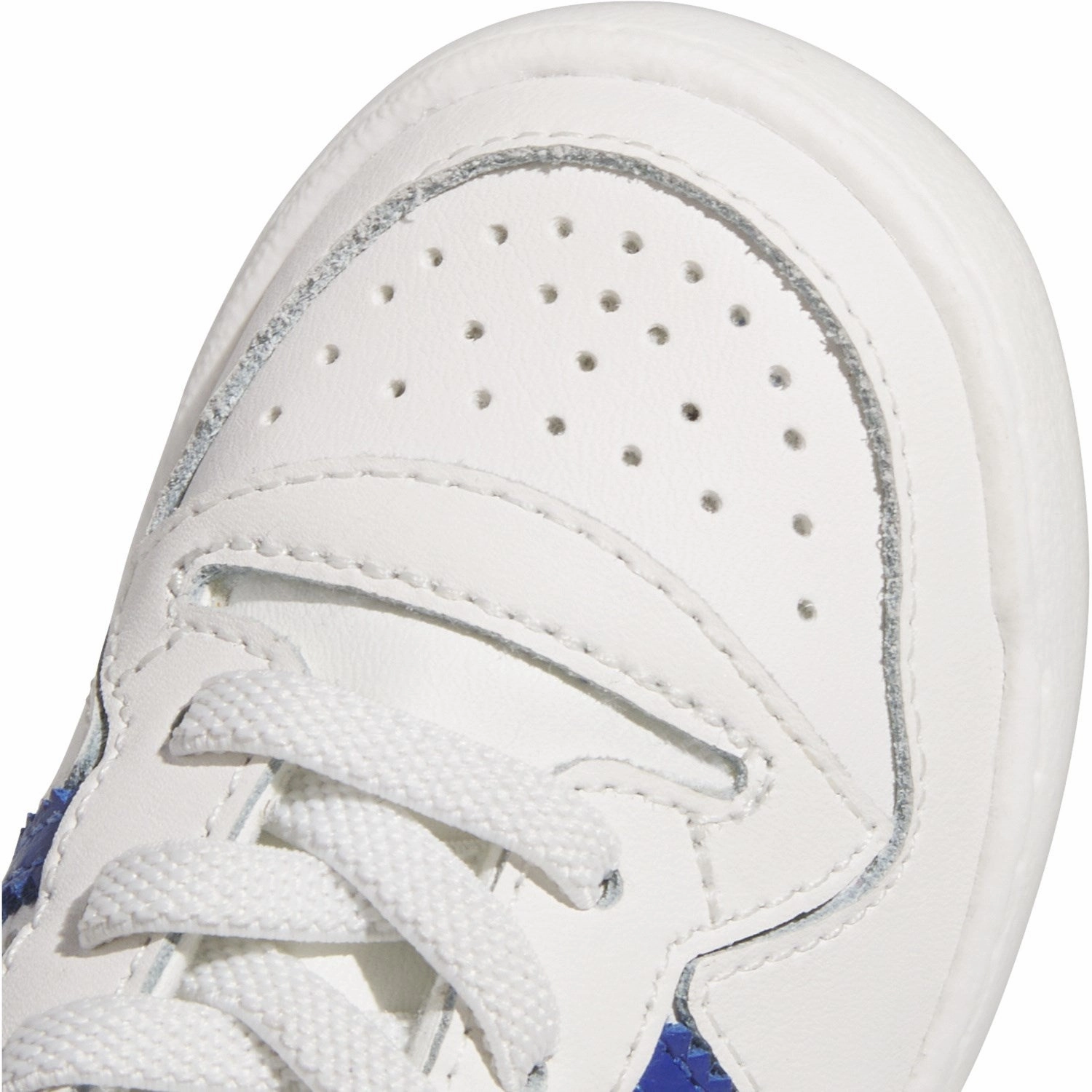 adidas Originals Core White/Team Royal Blue/Core White Forum Low Cl El I Sneakers Ballet flats