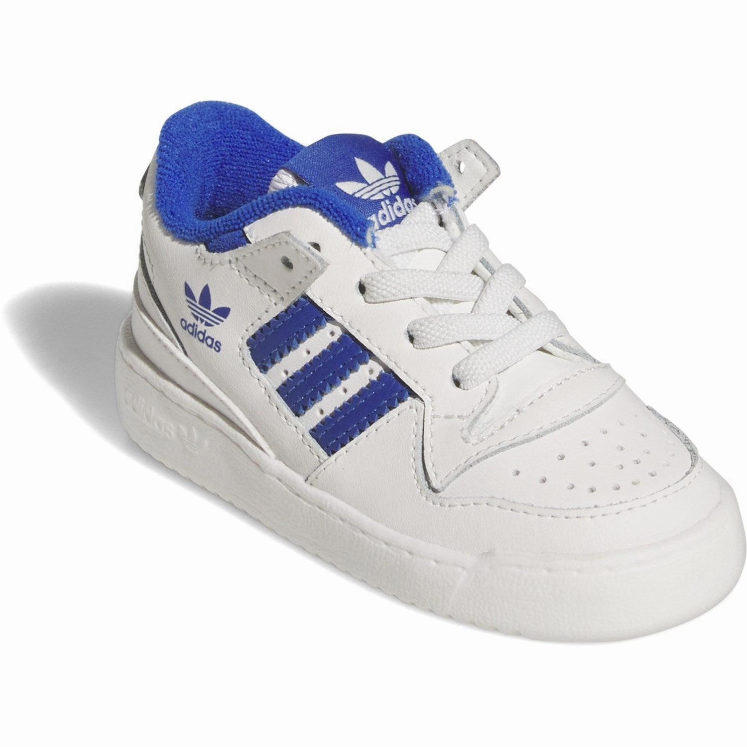 adidas Originals Core White/Team Royal Blue/Core White Forum Low Cl El I Sneakers Ballet flats