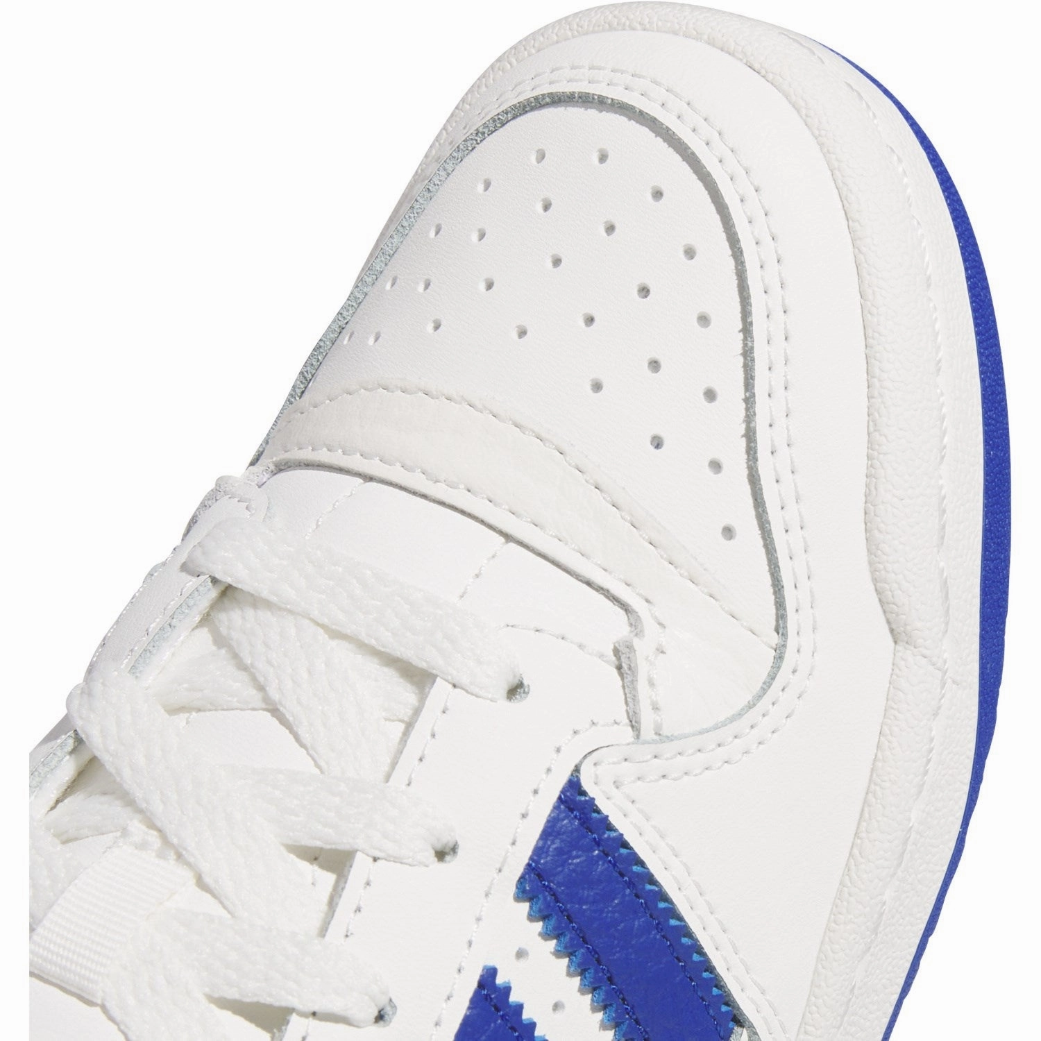 adidas Originals Core White/Team Royal Blue/Core White Forum Low Cl J Sneakers Embellished shoes