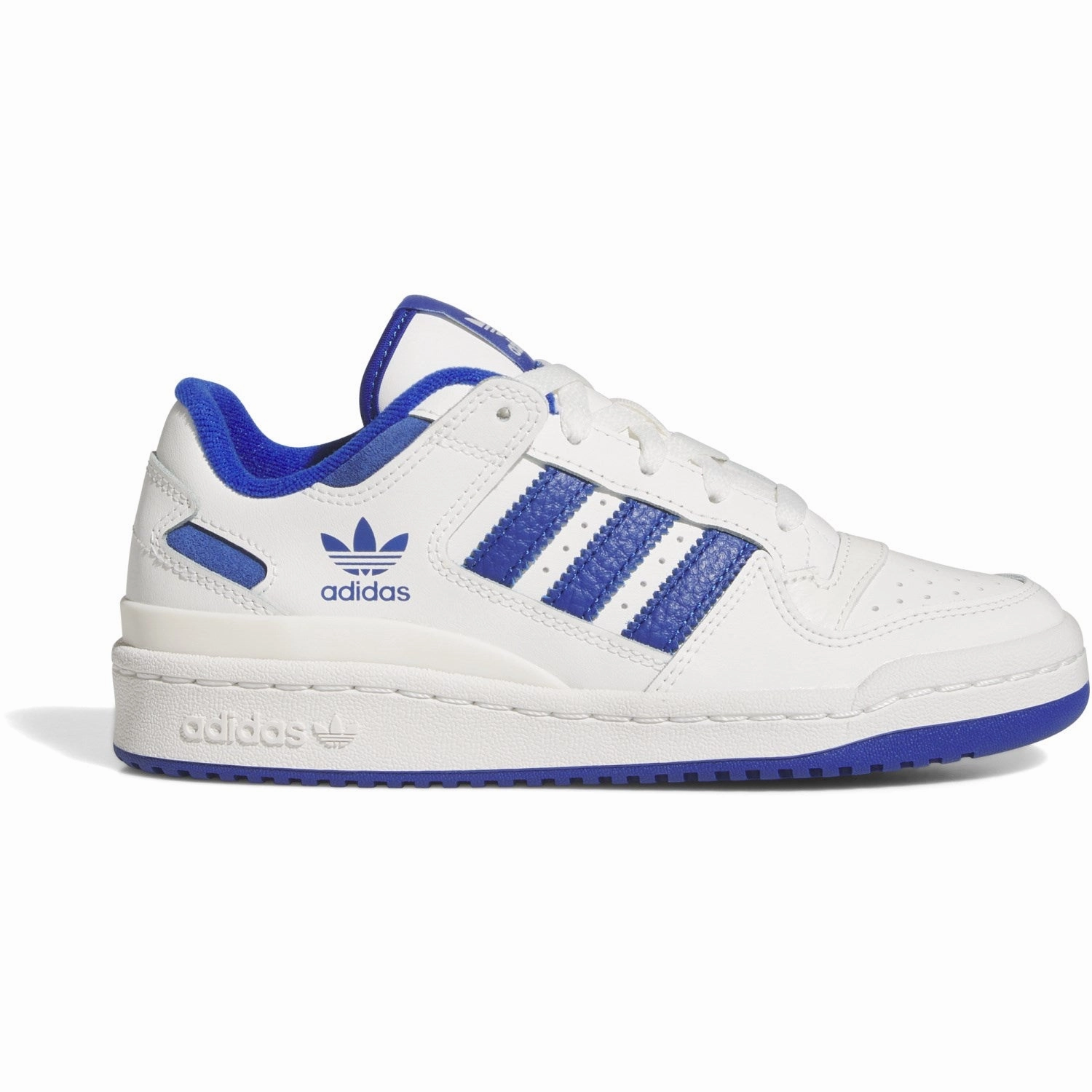 adidas Originals Core White/Team Royal Blue/Core White Forum Low Cl J Sneakers Embellished shoes Water shoes