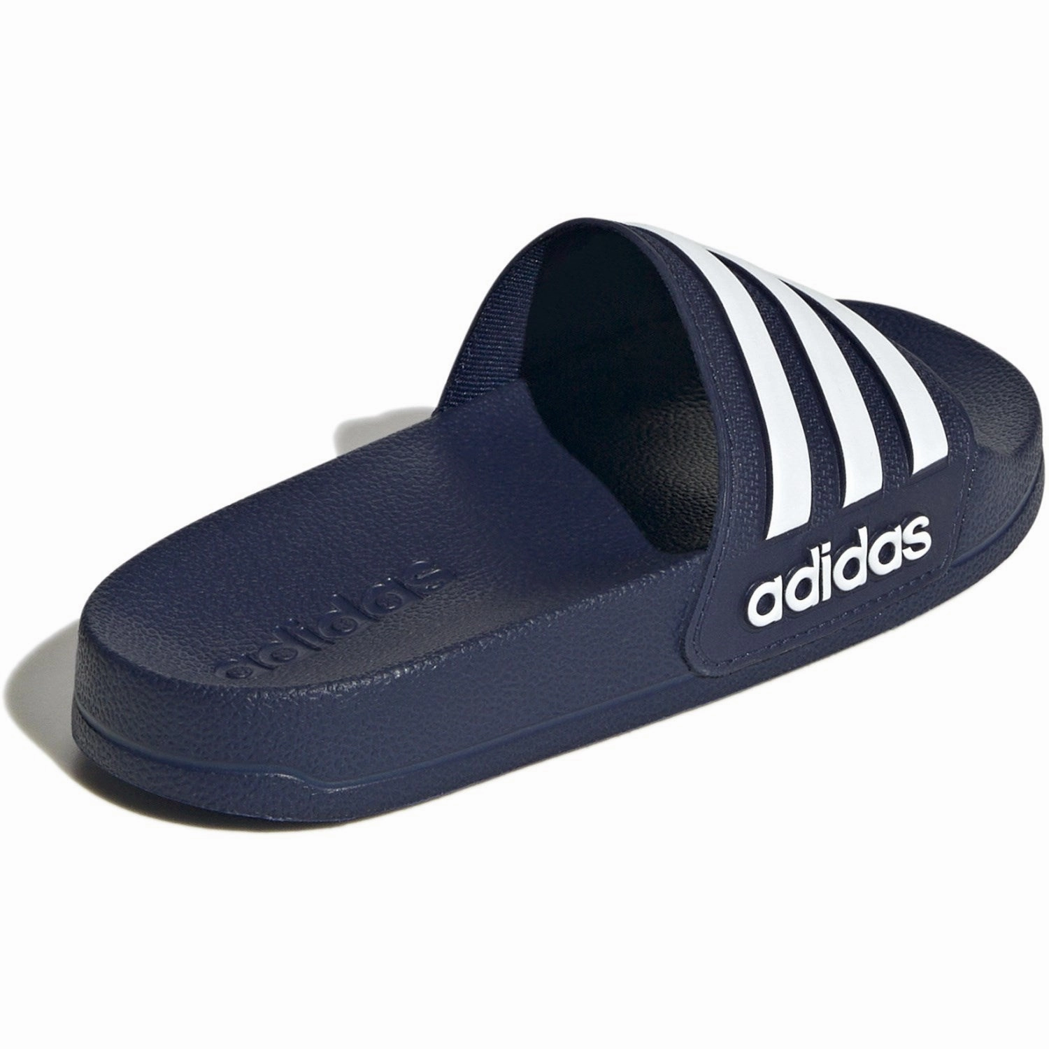 adidas Originals Dark Blue/Ftwr White/Dark Blue Adilette Shower K Slides Moccasins