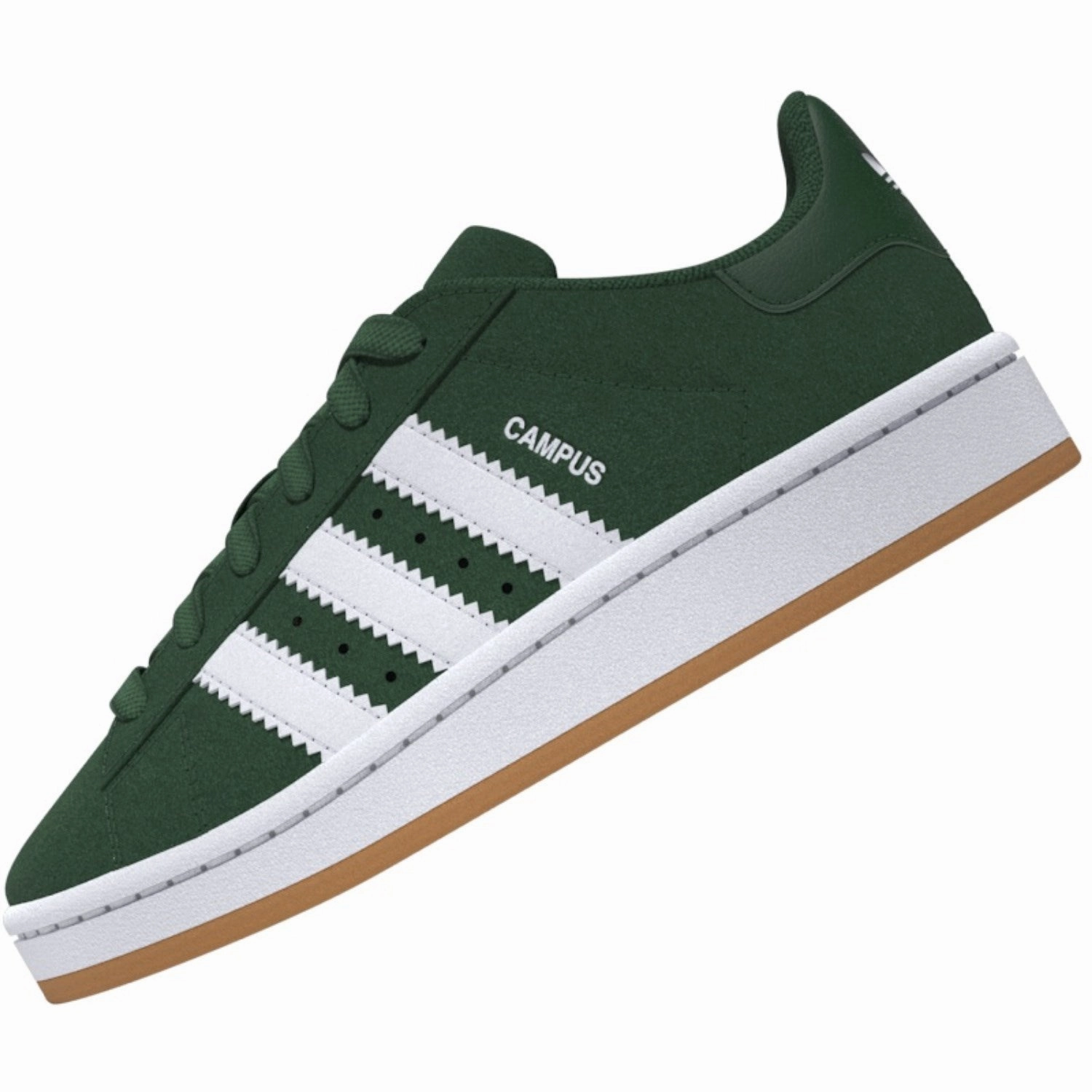 adidas Originals Dark Green / Cloud White / Gum Campus 00S El C Sneakers Everyday shoes