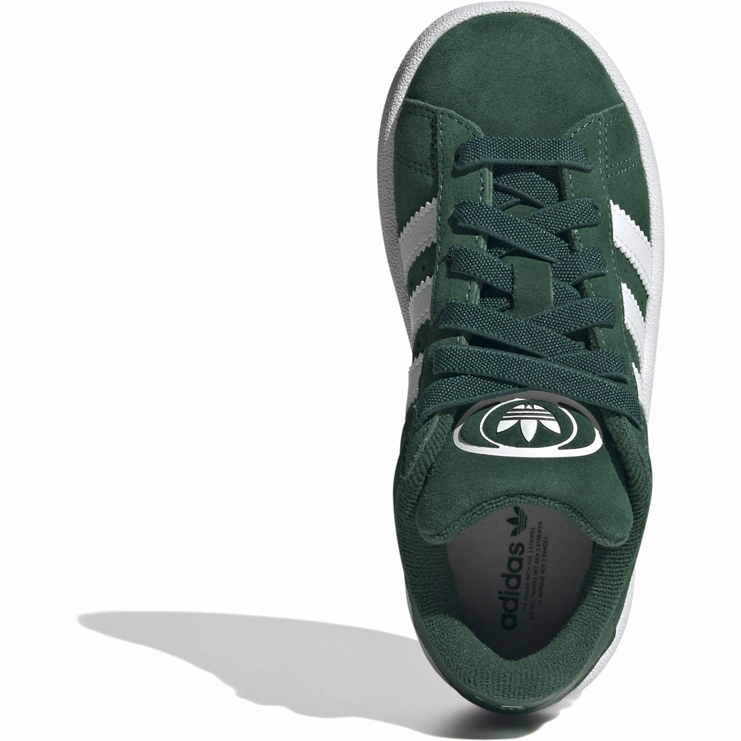 adidas Originals Dark Green / Cloud White / Gum Campus 00S El C Sneakers Everyday shoes