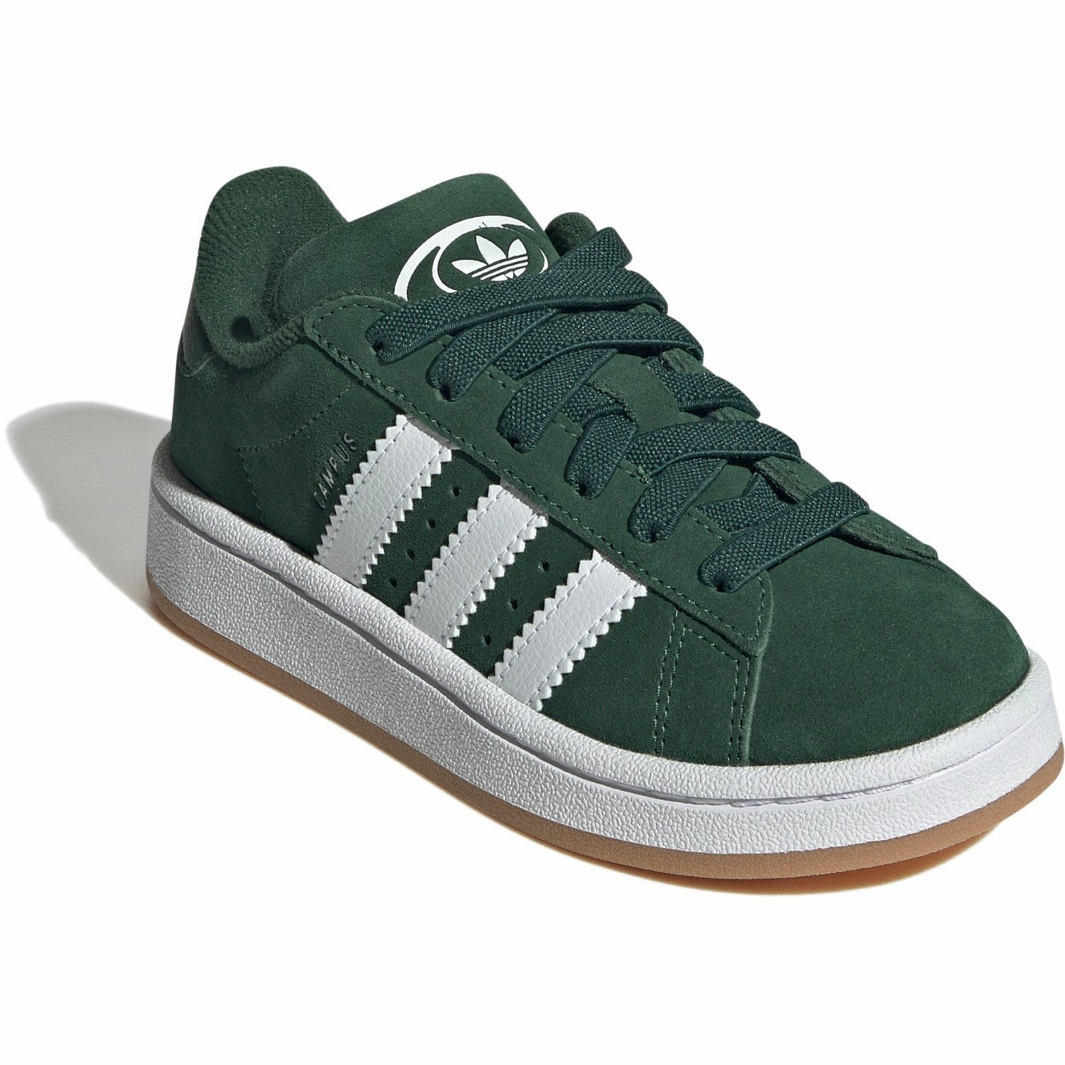 adidas Originals Dark Green / Cloud White / Gum Campus 00S El C Sneakers Everyday shoes