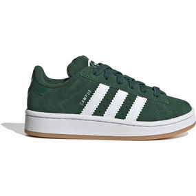 adidas Originals Dark Green / Cloud White / Gum Campus 00S El C Sneakers Everyday shoes Rubber soles