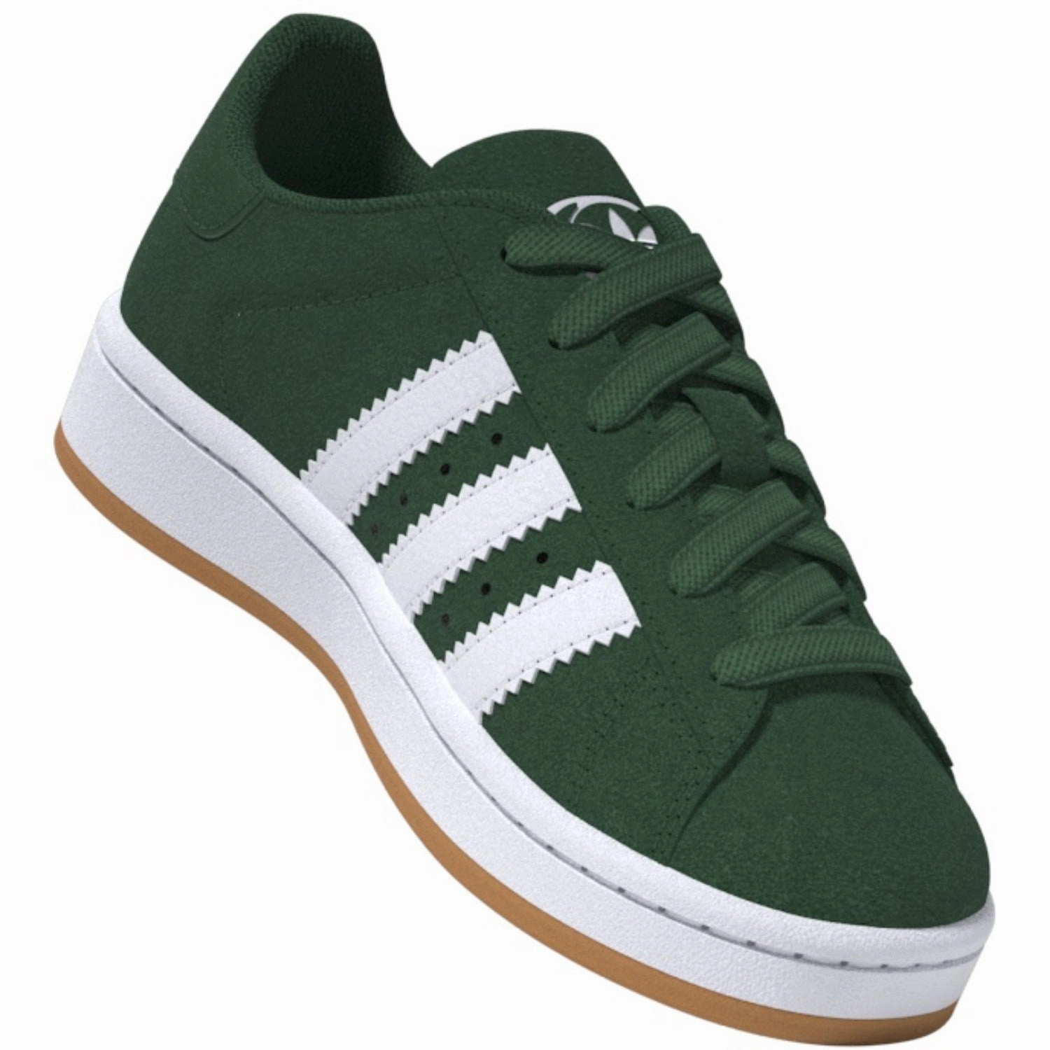 adidas Originals Dark Green / Cloud White / Gum Campus 00S El C Sneakers Everyday shoes