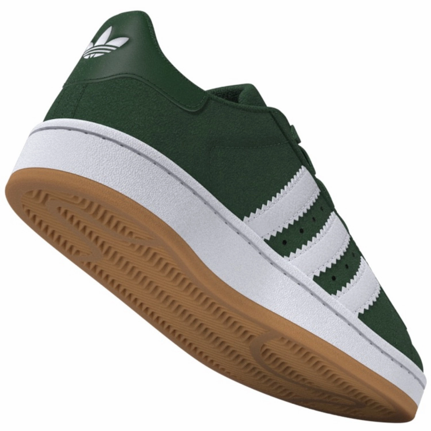 adidas Originals Dark Green / Cloud White / Gum Campus 00S El C Sneakers Everyday shoes