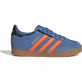 adidas Originals Focus Blue/Solar Orange/Core Black Gazelle Cf El C Sneakers Classic shoes Slippers