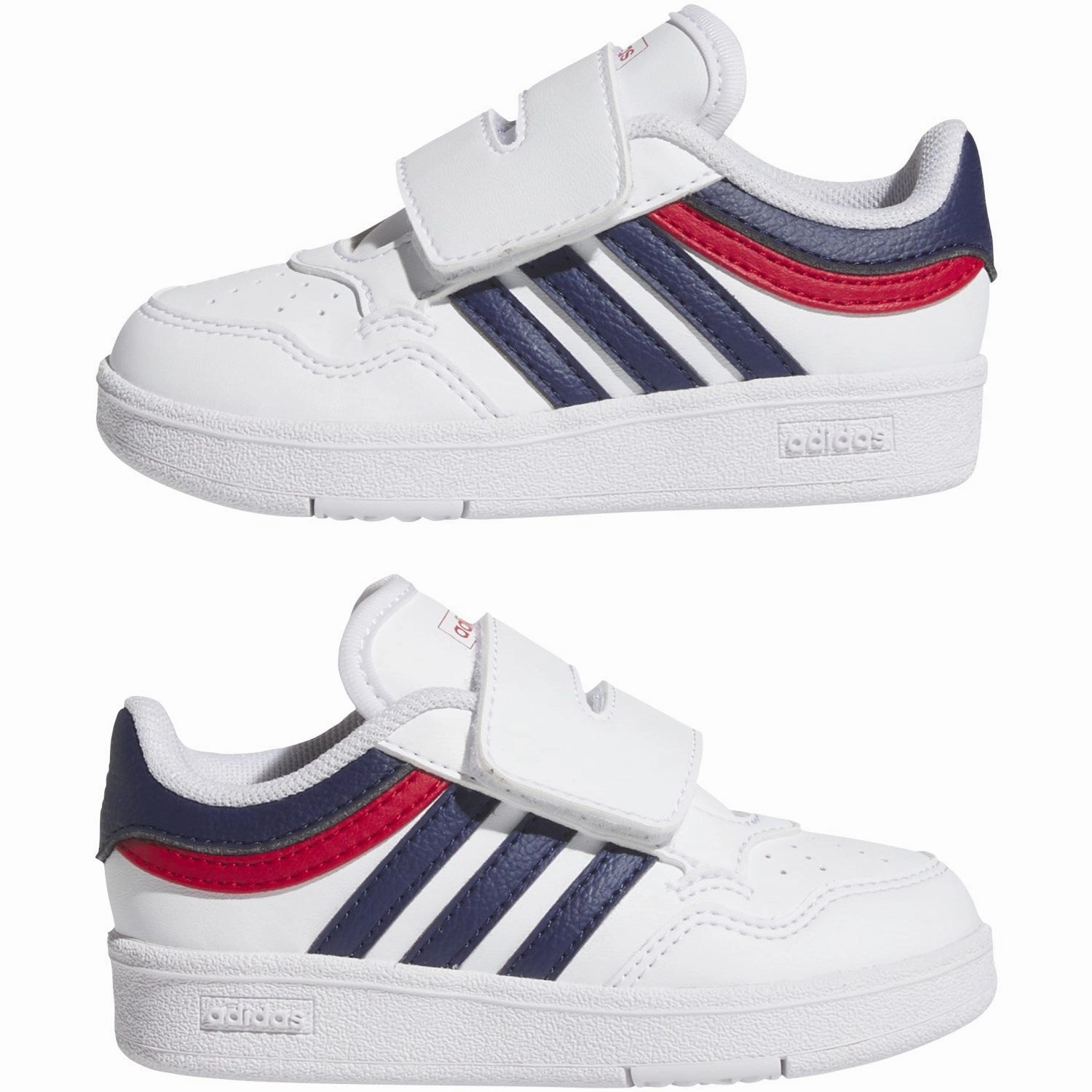 adidas Originals Ftwr White/Dark Blue/Better Scarlet Hoops 4.0 Cf I Sneakers Pointe shoes