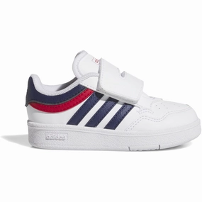 adidas Originals Ftwr White/Dark Blue/Better Scarlet Hoops 4.0 Cf I Sneakers Pointe shoes Athletic shoes