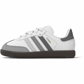 adidas Originals Ftwr White/Grey One/Grey Three Samba Og El I Sneakers Trail shoes Minimalist shoes