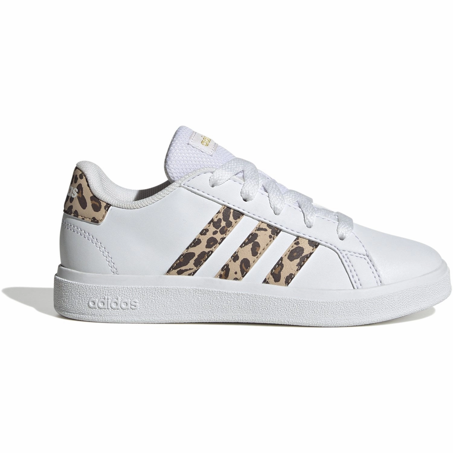 adidas Originals Ftwr White/Magic Beige/Matte Gold Grand Court 2.0 K Sneakers Derbies Hiking boots