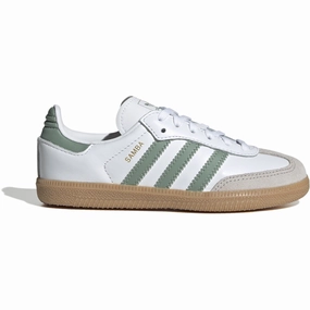 adidas Originals Ftwr White/Silver Green/Gum 3 Samba Og C Sneakers Outdoor shoes High-top shoes