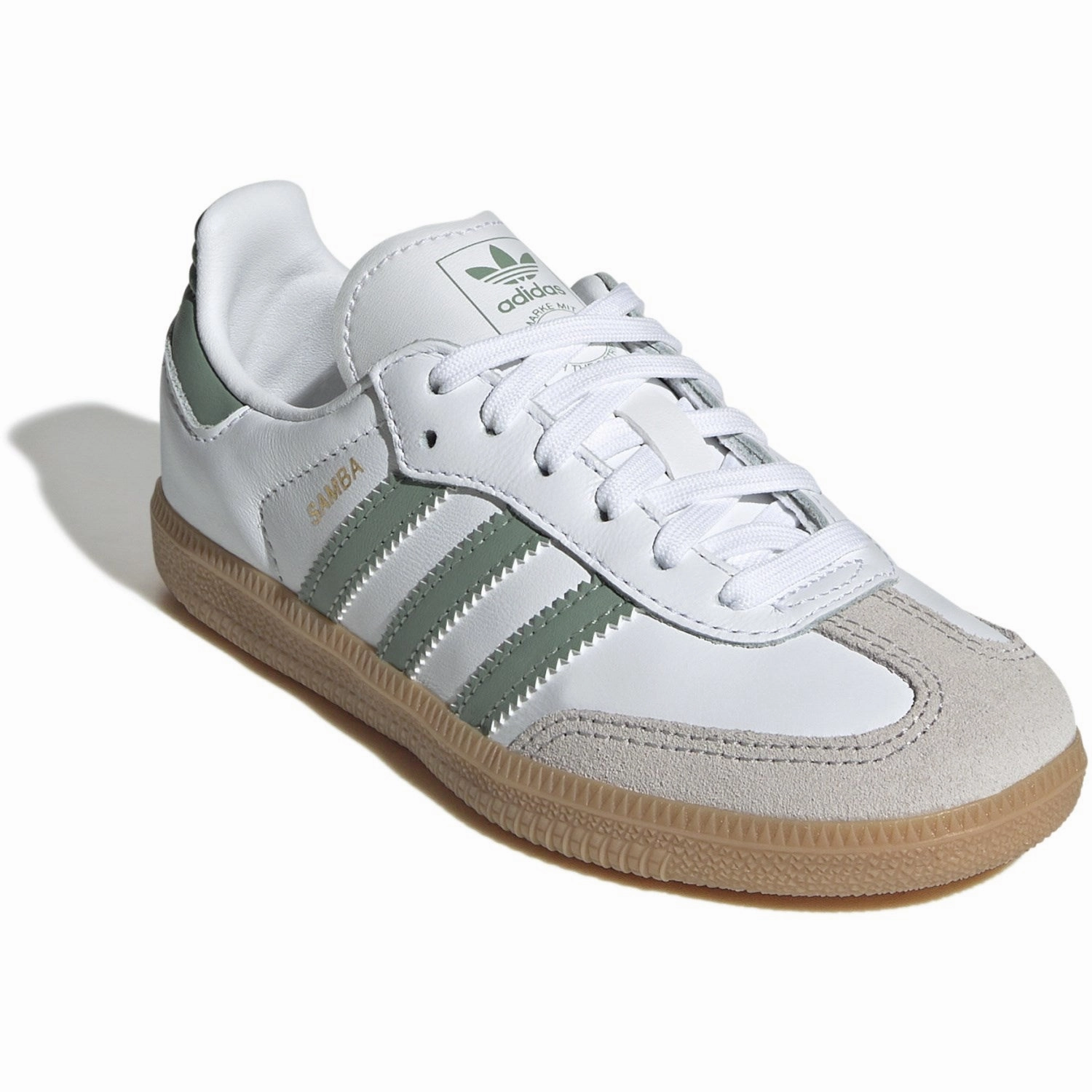 adidas Originals Ftwr White/Silver Green/Gum 3 Samba Og C Sneakers Outdoor shoes