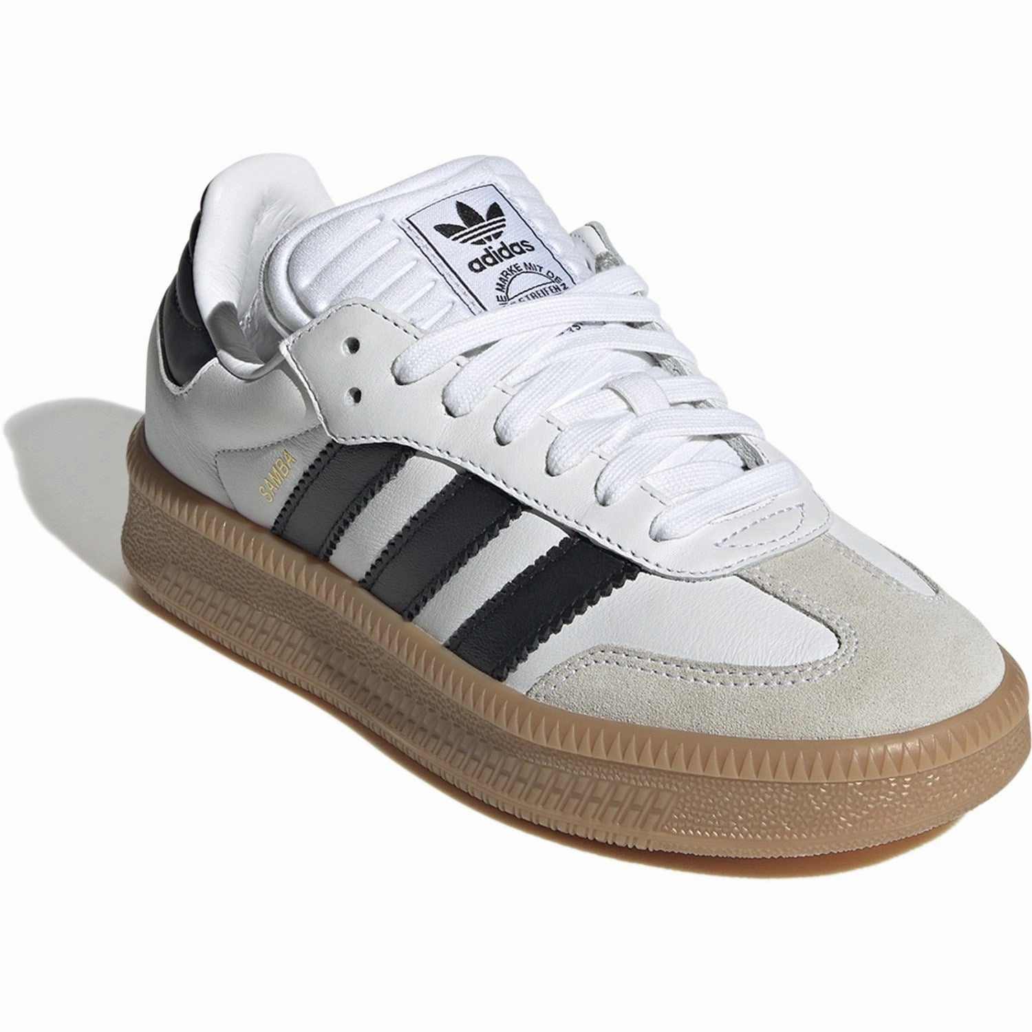 adidas Originals Ftwwht/Cblack/Gum3 Samba Xlg J Sneakers Plain shoes