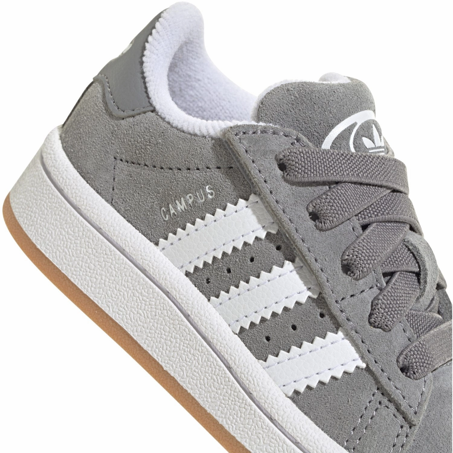 adidas Originals Grey Three/Cloud White/Gum Campus 00S Cf El I Sneakers Derbies